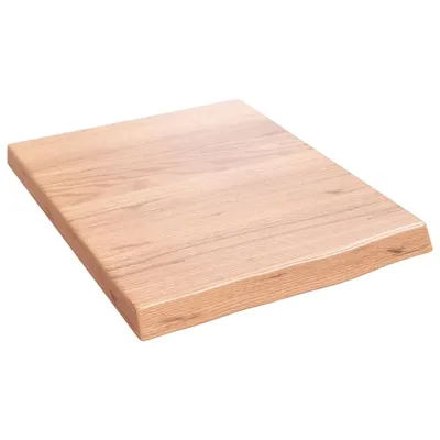 Produktbild von vidaXL Wandregal Hellbraun 40x50x(2-4) cm Massivholz Eiche Behandelt