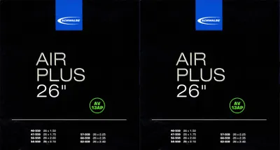 Produktbild von 2x Schwalbe Schlauch AV13AP 26 Zoll (40/62-559) Air Plus