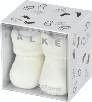 Produktbild von FALKE Erstling Babysocken off-white 62-68