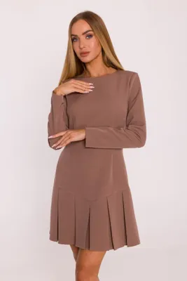 Obrázek produktu pro Made of Emotion Dámské mini šaty Eldemundus M872 mocca M