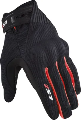 Zdjęcie produktu dla Rękawice motocyklowe LS2 Dart II, czarny/czerwony, 2XL