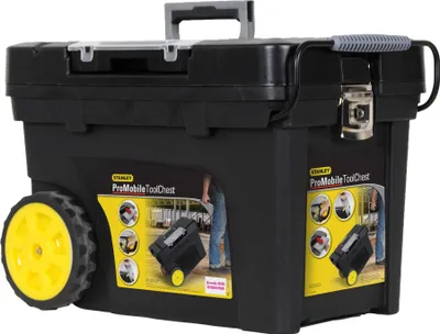 Image de Black & Decker Boîte à outils 60.3 x 37.5 x 43.0 cm mobile 53 litres Compartiment Stanley - 1-97-503