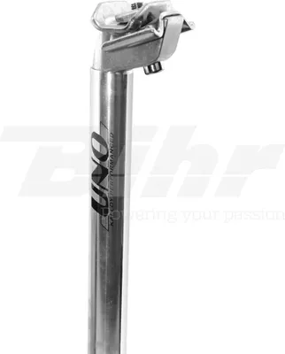 Produktbild von UNO Fahrrad Sattelstütze 300mm lang 25,6mm Ø Patentsattelstütze Silber