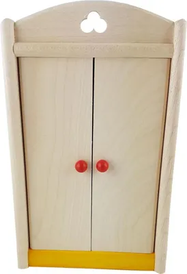 Produktbild von Puppenhausmöbel Schlafzimmer Filius, Schlafzimmerschrank