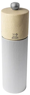 Productafbeelding van Peugeot pepermolen, serie Line, 18 cm, beukenwood, naturel, aluminium