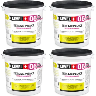 Zdjęcie produktu dla Grunt do betonu Betonkontakt 100kg Grunt pod tynki Grunt szczepny na płyty OSB Level Plus 06