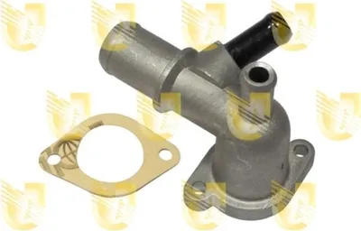 Produktbild von UNIGOM 341901 Kühlmittelflansch für CHEVROLET MATIZ (M200, M250) Wasserflansch