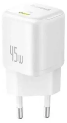 Zdjęcie produktu dla Ładowarka Baseus Picogo 45 W USB-C, przezroczysta  Przezroczysta, jeden rozmiar