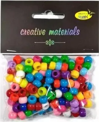 Immagine prodotto di Perline colorate 6 mm 35 g circa 150 pezzi