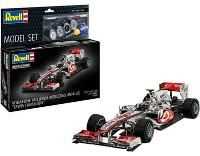 Produktbild von Formel 1 Modellbausatz, Revell McLaren Mercedes MP4-25 Lewis Hamilton, Inkl. Kleber Farben Zubehör, Modell Set