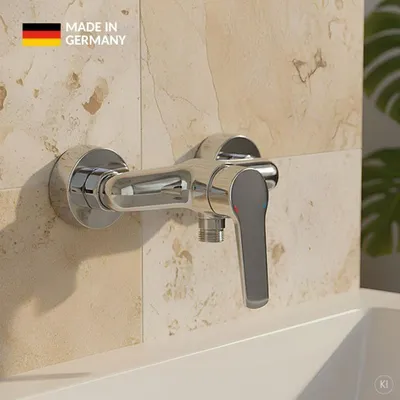Produktbild von CARLDIX Duscharmatur 01000040-00 Aufputz, ohne Brausegarnitur, chrom