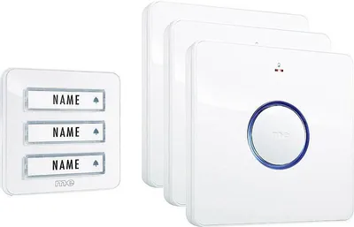 Obrázek produktu pro m-e modern-electronics 41097 Funkklingel Komplett-Set (41097)
