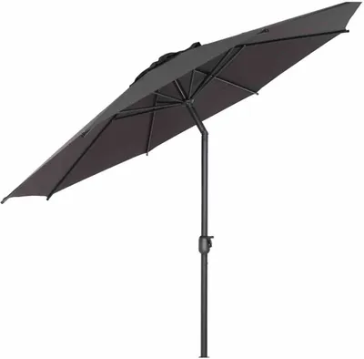 Zdjęcie produktu dla SIENA GARDEN Isa parasol na słupku centralnym antracyt/antracyt 300 cm L30537