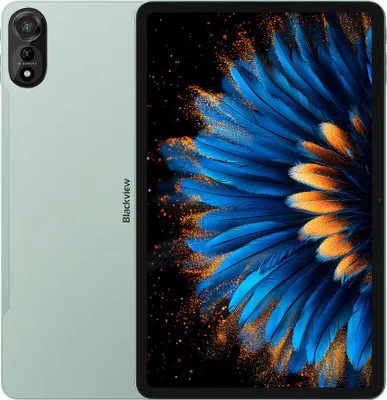 Productafbeelding van Tablet Blackview MEGA2, 12 inch, 12 GB RAM, 256 GB opslag, 16 MP + 8 MP camera, stylus, gezichtsherkenning, groene kleur