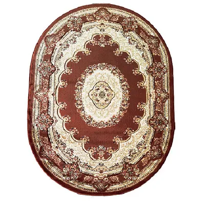 Zdjęcie produktu dla Orientalny dywan owalny 200x290 ARTESIA 8 - brązowy