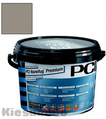 Produktbild von PCI Nanofug Premium 5kg Flexfugenmörtel Nr. 31 zementgrau