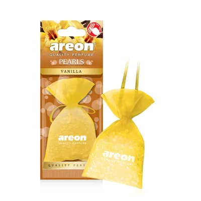 Obrázok produktu pre Areon Pearls, Odwieacz do samochodu Czarna Wanilia, 1 sztuka