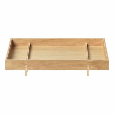 Produktbild von Blomus Tablett Abento Small, Serviertablett, Ablage, Hartholz, Holz, 30 x 18 cm, 64190