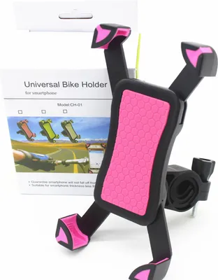 Produktbild von Universalberg Krafträder Fahrrad-Handlebar Mount Handyhalter Rot