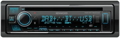 Produktbild von Kenwood KDC-BT760DAB, Schwarz, 1 DIN, 50 W, 4.0 Kanäle, 50 W, CD-R, CD-RW