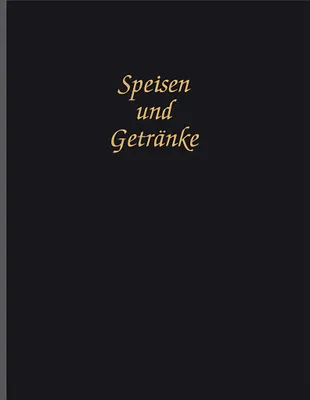 Produktbild von Adina Speisekarte Menümappe A4 schwarz Lederoptik aus Vinyl