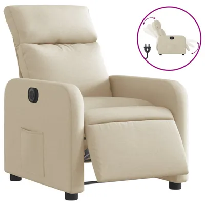 Produktbild von Relaxsessel Elektrisch Creme Stoff