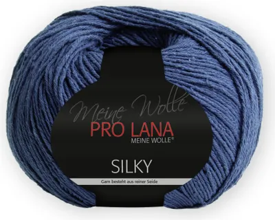 Produktbild von Pro Lana Silky 50g marine 50