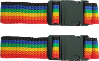Produktbild von Koffergurt 183 x 3,5 cm 2 x bunt
