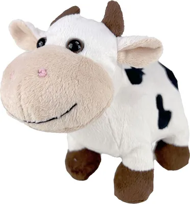 Image de Vache en peluche 27 cm