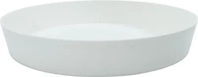Image de Soucoupe Blanche ø28cm Protection Pour Pots De Fleurs - Plastiken
