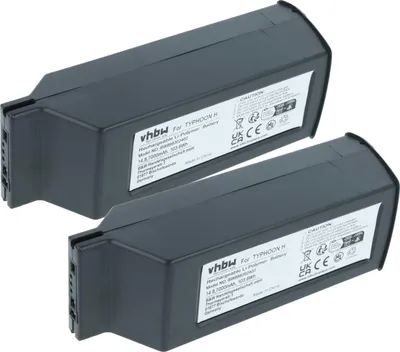 Produktbild von vhbw 2x Akku kompatibel mit Yuneec H480, Typhoon H Drohne Multicopter Quadrocopter (7000 mAh, 14,8 V, Li-Polymer)