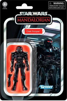 Produktbild von Star Wars The Mandalorian Dark Trooper Figur 9,5cm