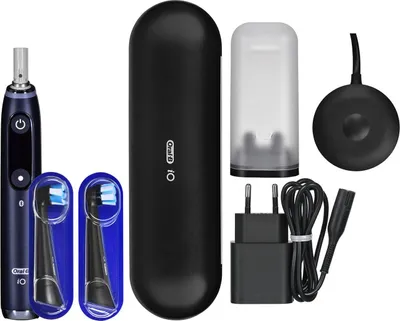 Immagine prodotto di Oral-B iO Series 9N - Adulto - Spazzolino vibrante - Cura quotidiana - Cura delle gengive - Intensivo - Sensibile - Super sensibile - per denti bianchi - Nero - 2 min - Nero (408666)