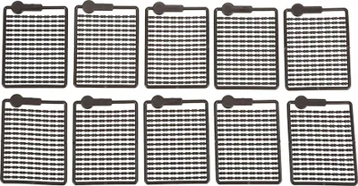 Productafbeelding van 10 stuks karpervissersaccessoires, duurzame boilie-stoppers voor hair rig systemen