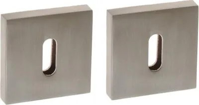 Produktbild von KUCHINOX Quadratplatte KL Nickel satiniert für QUBIK Türgriff