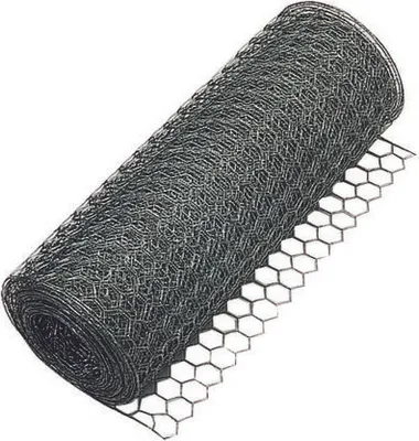 Produktbild von 6eck Geflecht 10 m 25x0,7x1000 mm, verzinkt