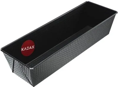 Productafbeelding van Rechthoekige bakvorm met antiaanbaklaag - Perfect voor brood en gebak (35 x 12 cm)