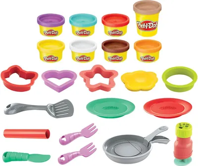 Produktbild von Play-Doh F12795L1, 3 Jahr(e), Nicht toxisch, Mehrfarbig, 14 Stück(e)