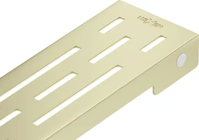 Image de Mexen Flat M01 cache pour caniveau linéaire 90 cm, or brossé - 1A20090