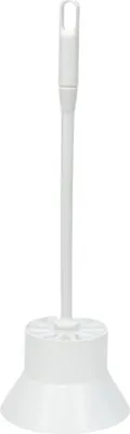 Produktbild von D&L Toilettenbürstenhalter - Weißer Bürstenhalter für WC, ohne Bürste