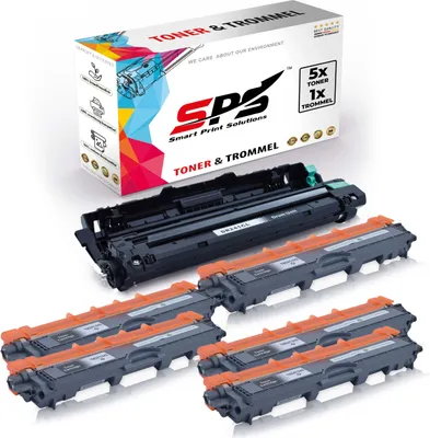 Produktbild von 5X TN241 TN242 Toner Schwarz + 1x DR241 Trommel kompatibel für Brother DCP-9022 Brother DR241 Brother TN241 TN242 DCP-9015 DCP-9015CDW DCP-9017 DCP-9017CDW DCP-9020 DCP-9020CDW DCP-9022 DCP-9022CDW