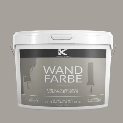 Produktbild von Kenzopaints 5Liter Wandfarbe Designfarbe Innenfarbe - Foggy Veil