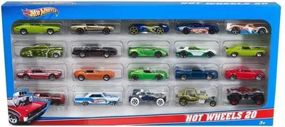 Zdjęcie produktu dla 20-częściowy zestaw upominkowy Hot Wheels