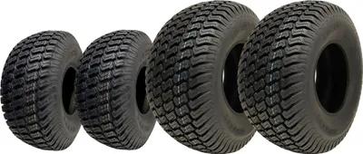 Image de 20x10.00-8 & 15x6.00-6 Pneus pour tondeuses à gazon 4ply Journey P332 (Lot de 2 & 2)