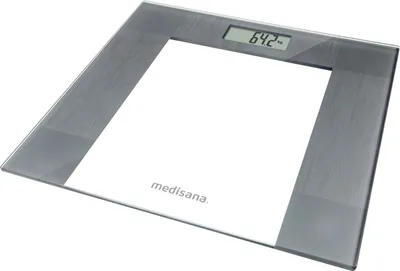Zdjęcie produktu dla Medisana PS 400, Elektroniczna waga osobista, 150 kg, kg, lb, ST, Szkło, LED, CR2032