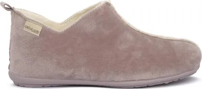 Produktbild von Grünland Damen Hausschuhe für den ganzjährigen Gebrauch in der Farbe TAUPE