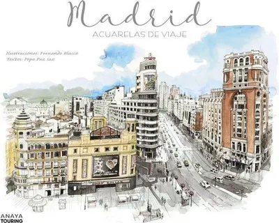 Produktbild von Madrid : acuarelas de viaje