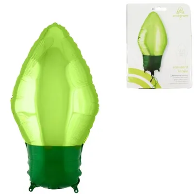 Productafbeelding van Folieballon Kerst Lichtgroen 55 Cm