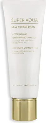 Produktbild von MISSHA Super Aqua Cell Renew Snail Sleeping Mask mit Schneckenschleim-Extrakt 110ml