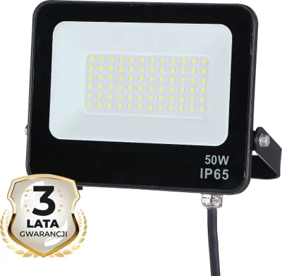 Produktbild von LED Flutlichtstrahler 50W 4000K IP65 schwarz Eko-Light